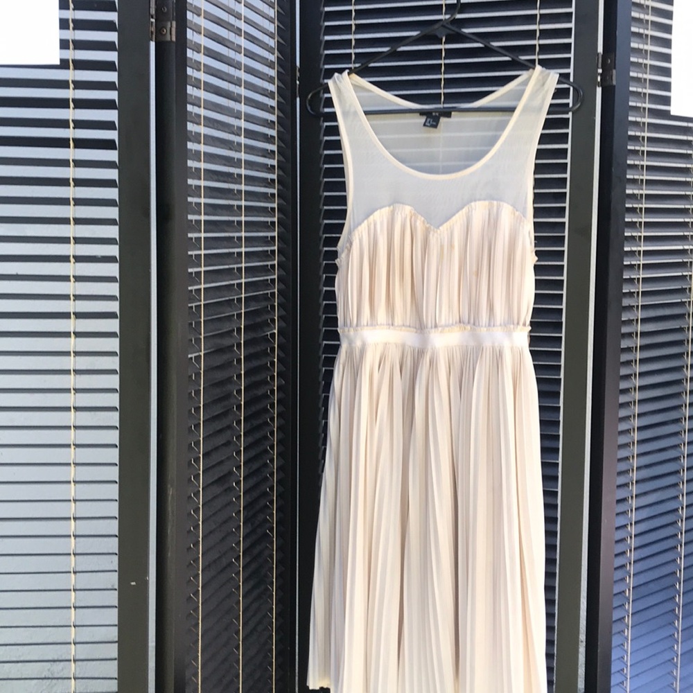 Cream dress